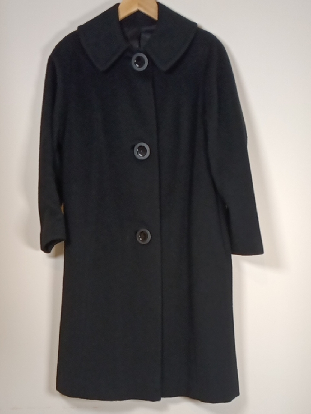 100% Cashmere James Roxton Vintage Melton Overcoat